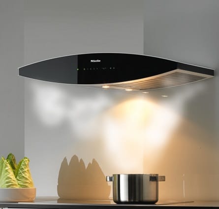 éclairage de la hotte