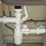 siphon de machine à laver