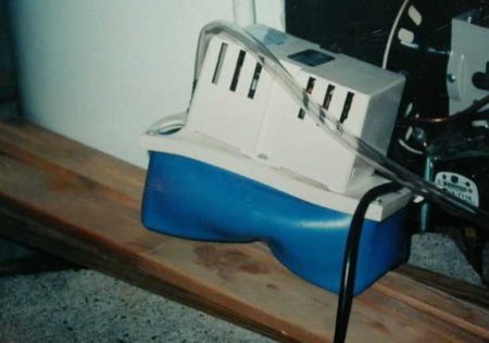 caractéristiques de la pompe de drainage