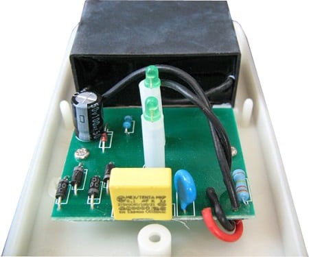 Structure interne de l'appareil