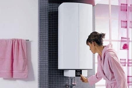 Nous sélectionnons le bon mode de fonctionnement de l'appareil