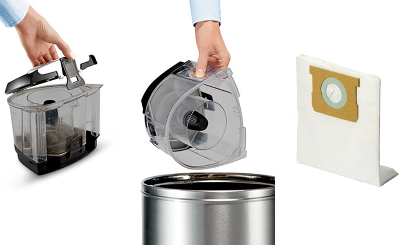 Différents types de dépoussiéreurs