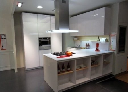 hotte aspirante dans la cuisine