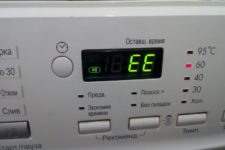 Erreur OE, E3, OF, OTs dans une machine à laver Samsung