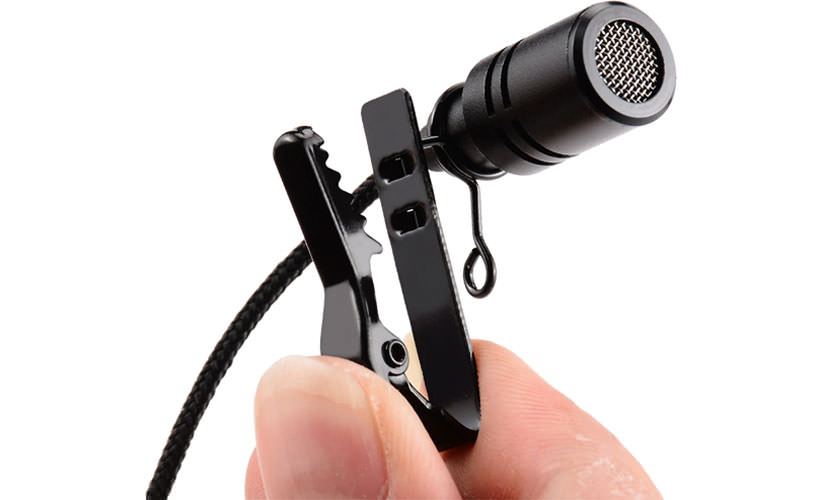 Mini microphone omnidirectionnel en métal